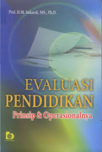 Image of Evaluasi pendidikan prinsip dan operasional