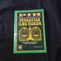 Image of Pengantar ilmu hukum